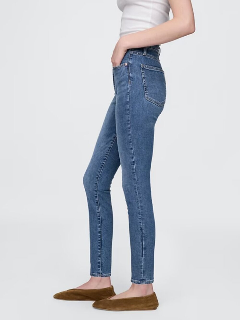 Gap 1969 True Skinny Super High Rise Size 28A